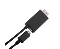 Arkas KABEL USB/microUSB - HDMI 3M ARKAS czarny # - 1457255 - zdjęcie 5
